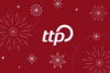 Rechteckige Grafik des ttp-Logo vor rotem Hintergrund mit Feuerwerk-Icons