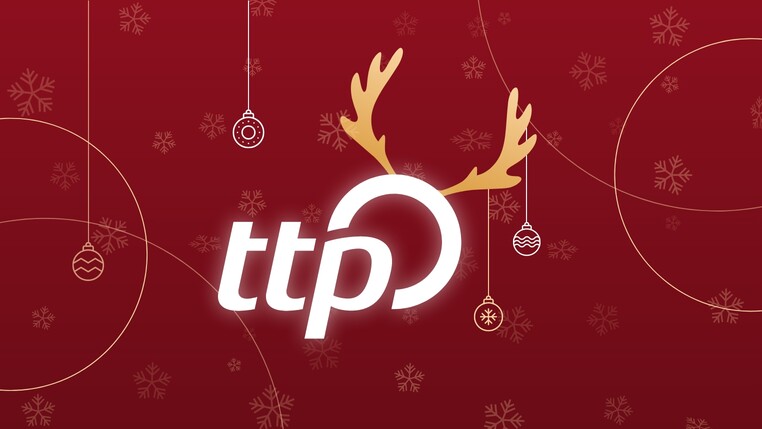 ttp Logo mit Rentiergeweih