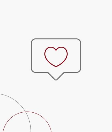 Grafik einer Sprechblase mit einem Herzsymbol darin