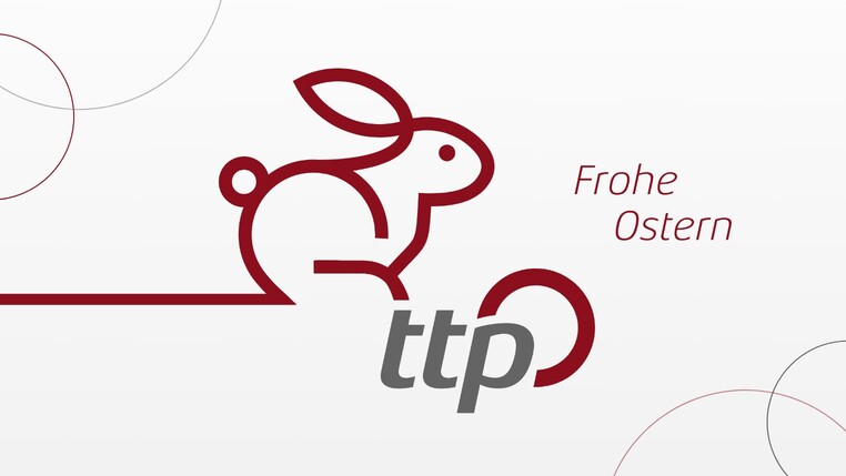 Grafischer Hase mit ttp Logo